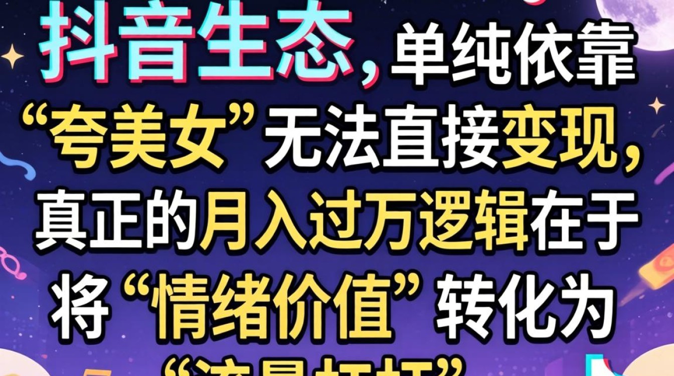 抖音美女变现技巧与月入过万方法