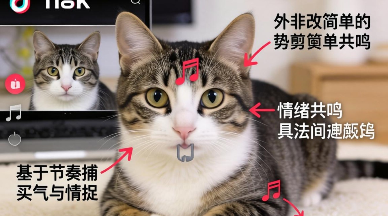 TikTok 猫咪改编成音乐怎么火