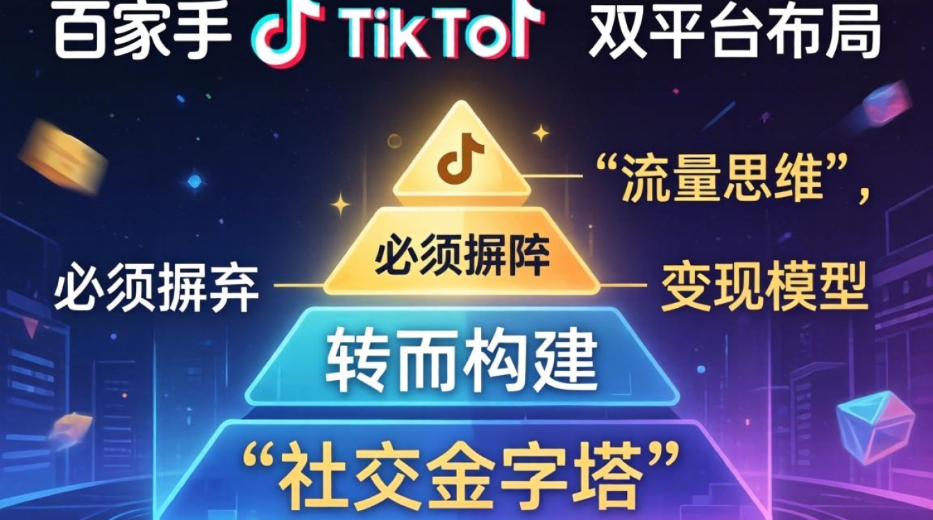 百家号社交金字塔 TikTok 变现方法新手入门