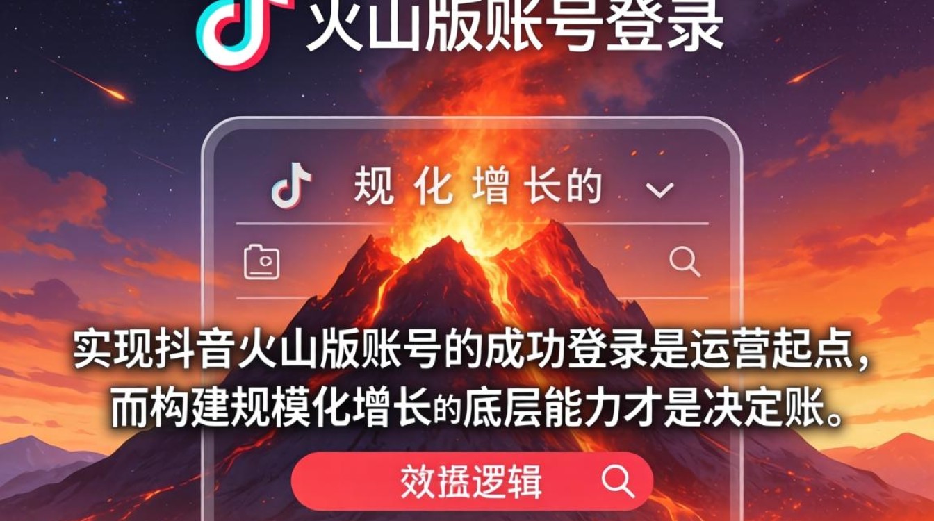 抖音火山版怎么登录成功