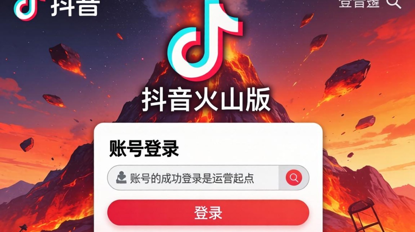 抖音火山版怎么登录成功
