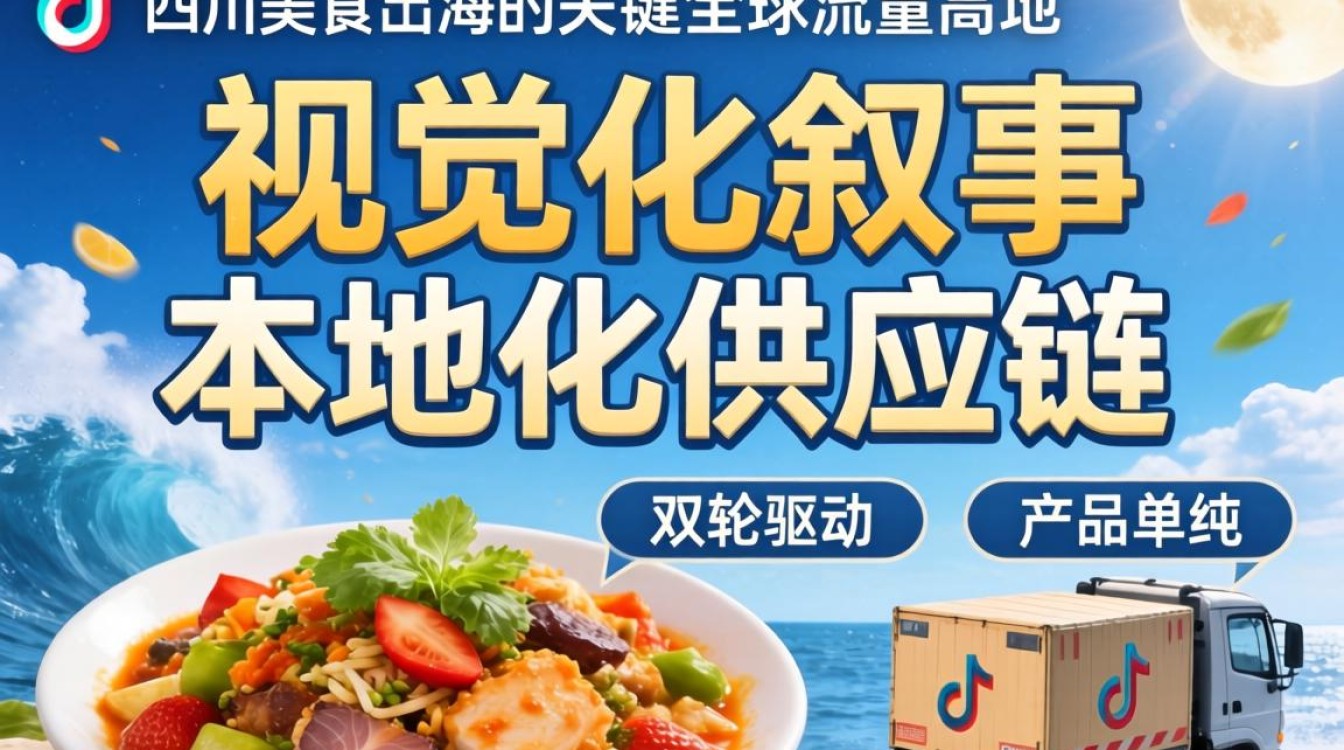 TikTok 四川美食 跨境电商实战攻略