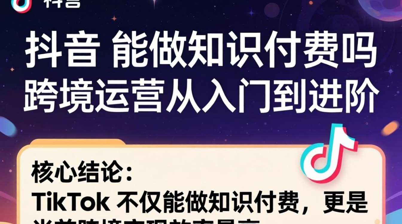 TikTok 能做知识付费吗