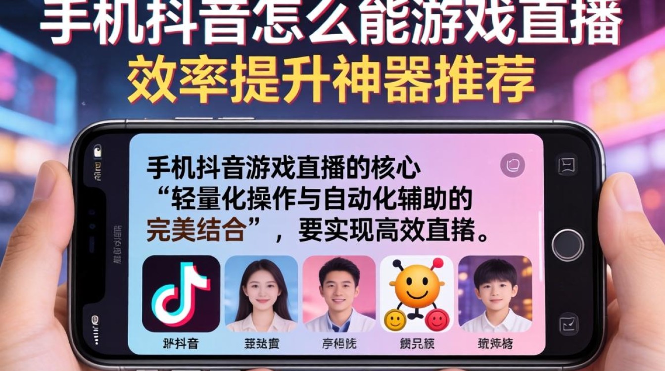 手机抖音直播怎么提升效率