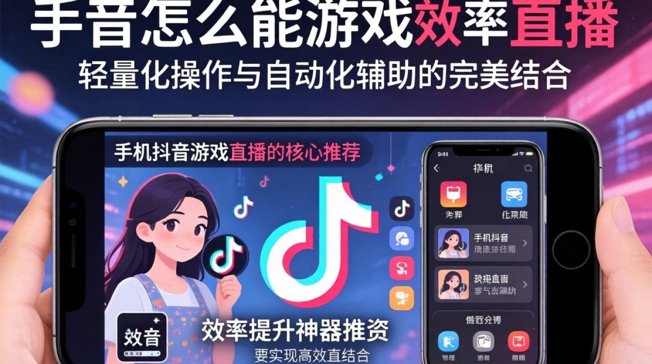 手机抖音直播怎么提升效率