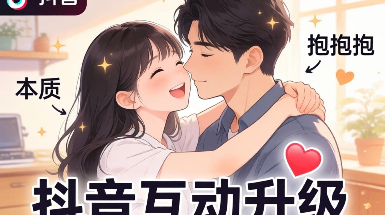 抖音点赞变成抱抱怎么回事