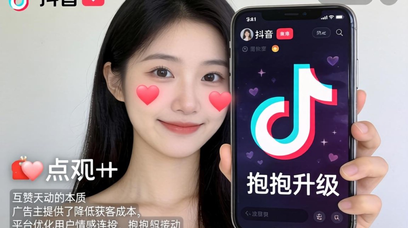 抖音点赞变成抱抱怎么回事