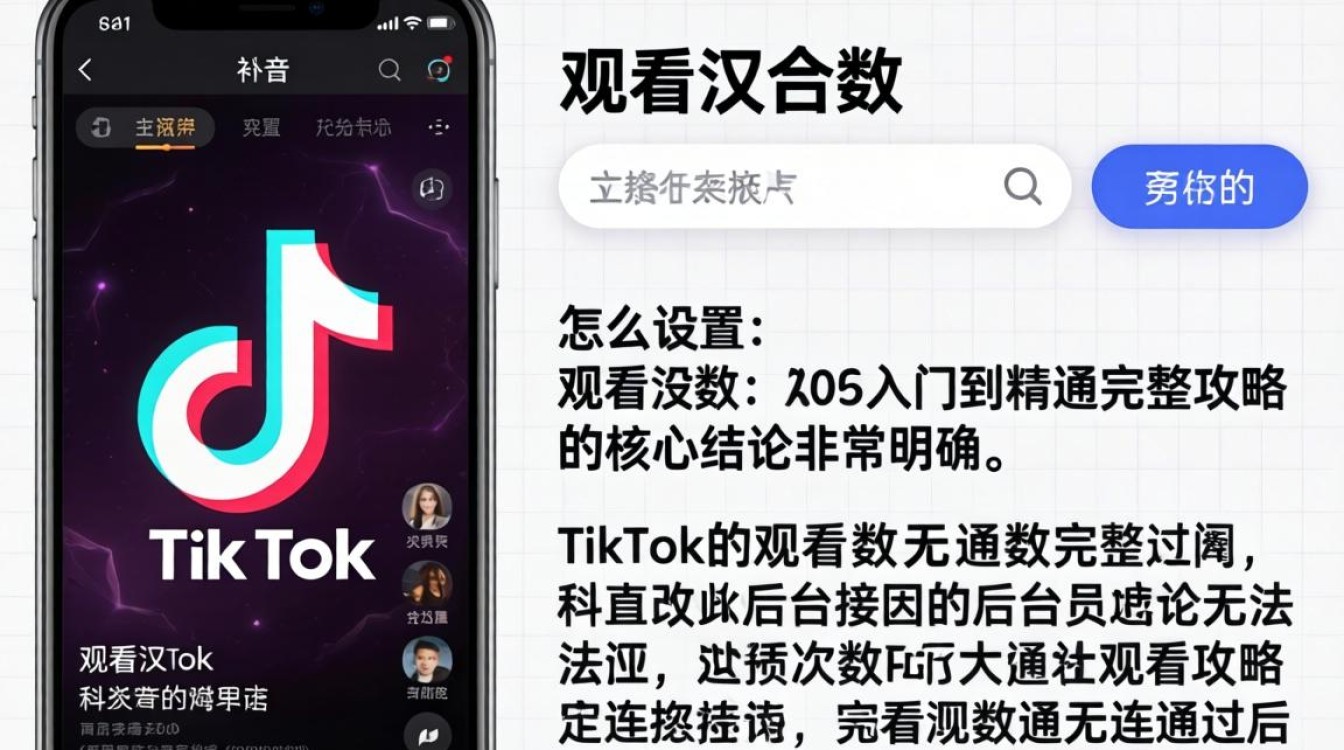 TikTok 观看次数怎么设置