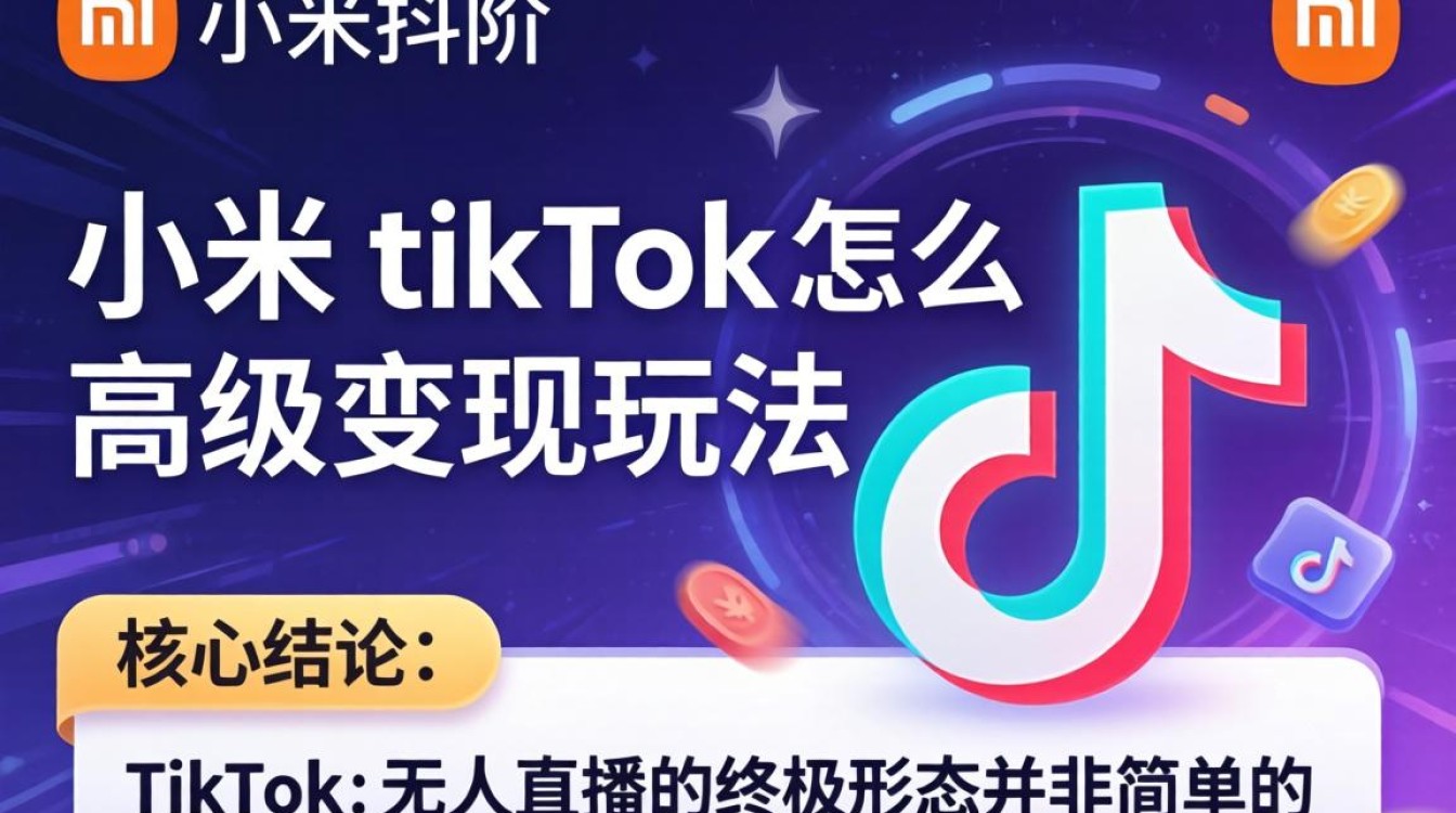小米 tiktok 运营进阶高级变现玩法