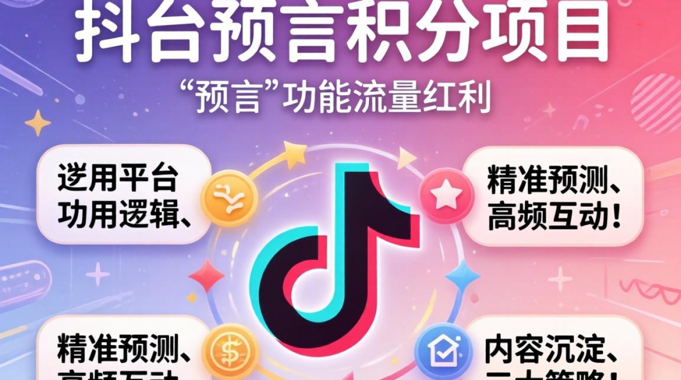抖音预言积分项目怎么做