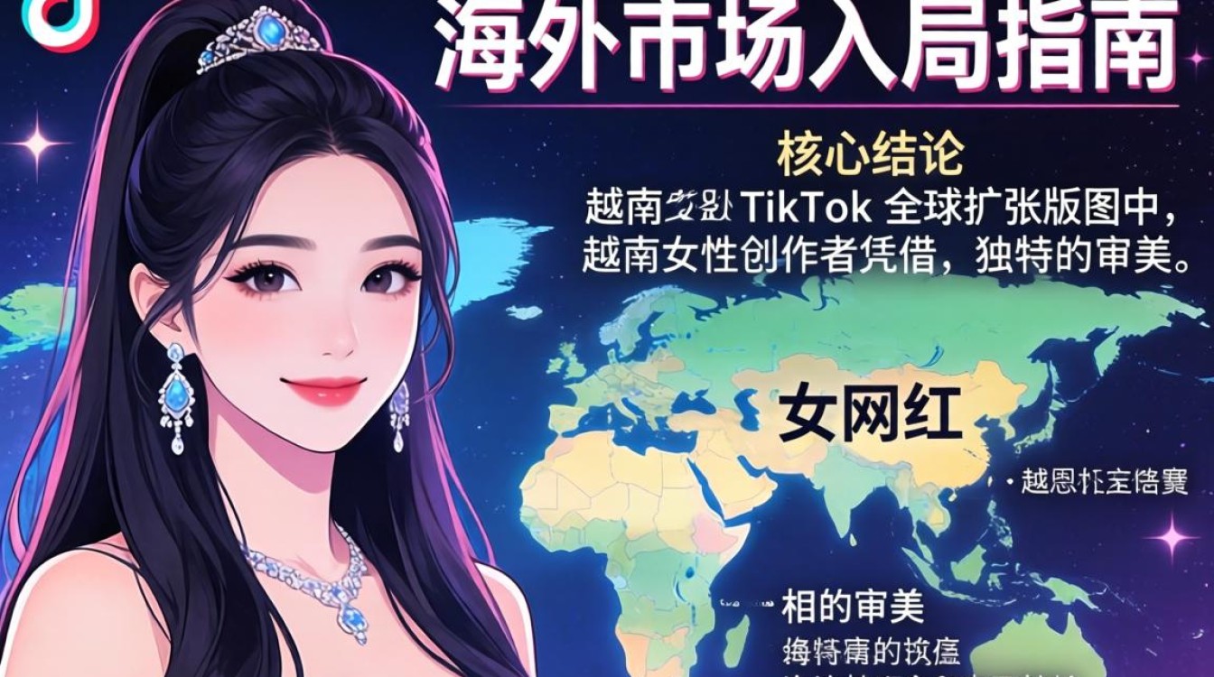 TikTok 越南女网红 海外市场入局指南