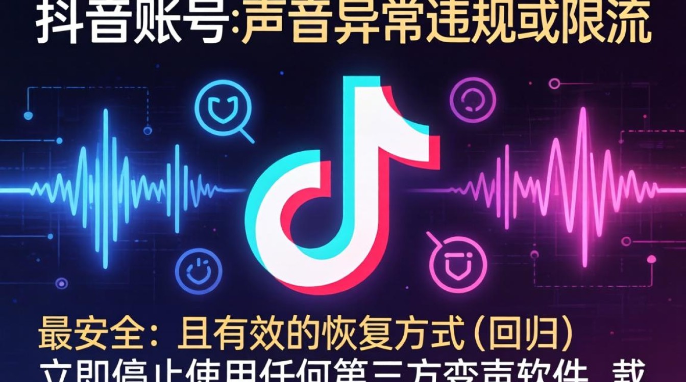抖音声音违规被封规则解读