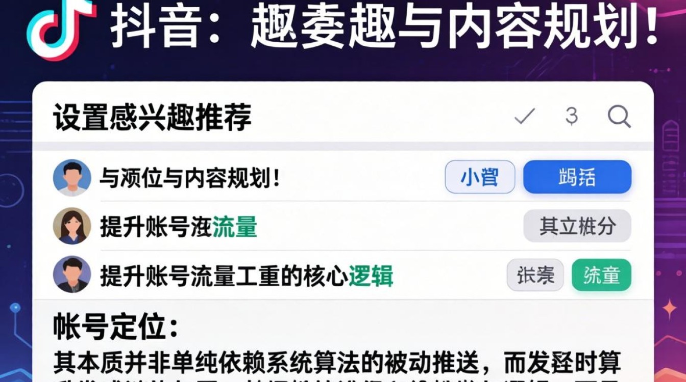 抖音怎么设置感兴趣推荐