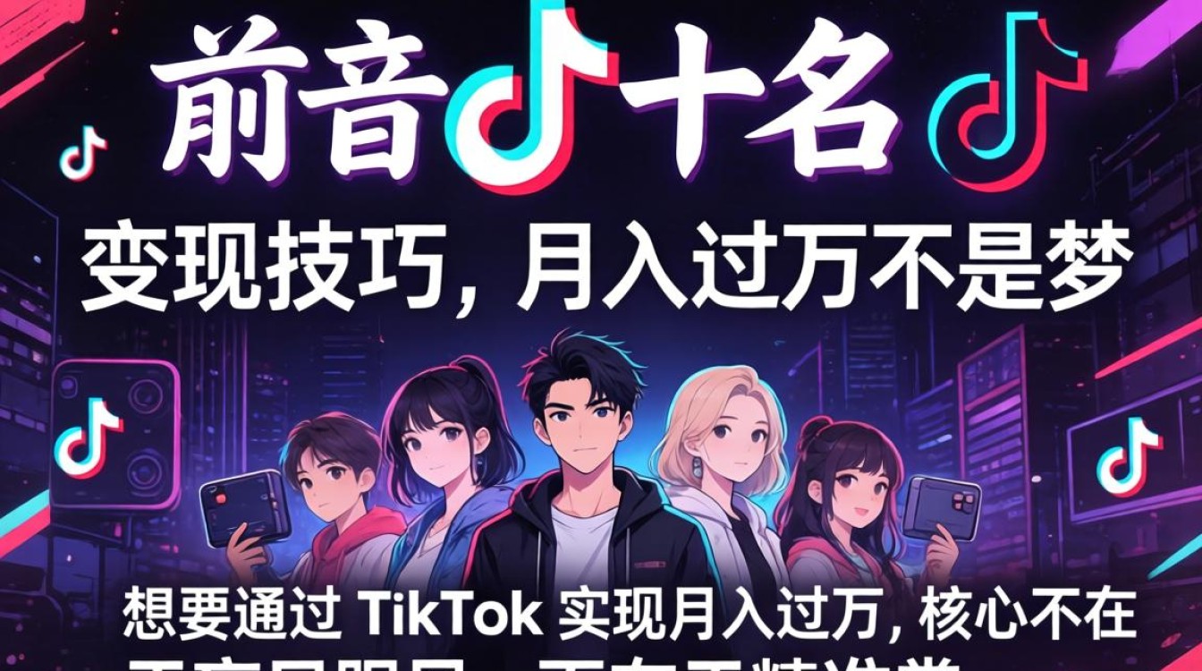 TikTok 前十名 变现技巧