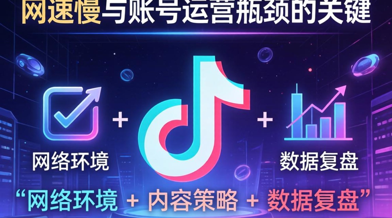 账号拆解解决tiktok网速慢