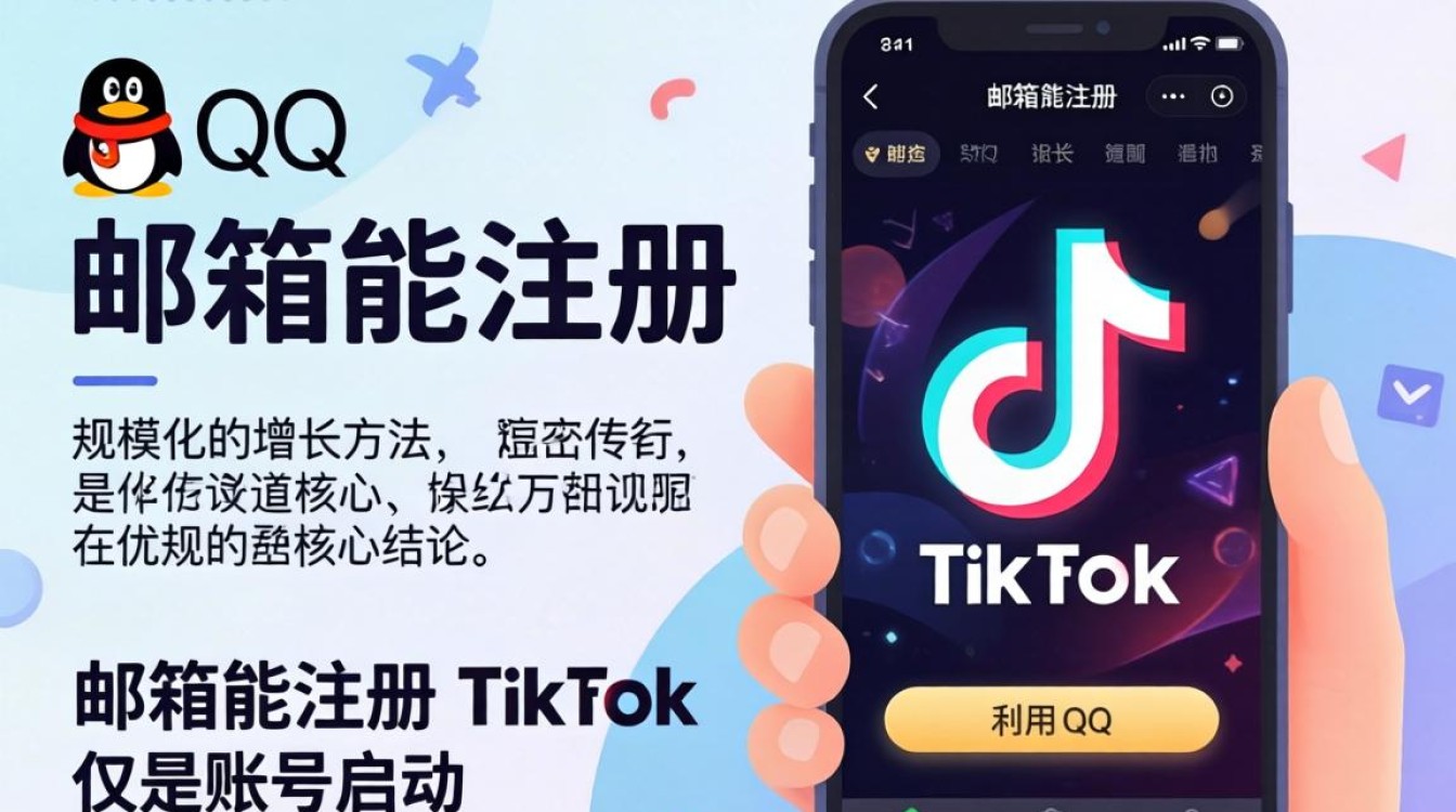 专业运营 qq 邮箱能注册 tiktok 吗