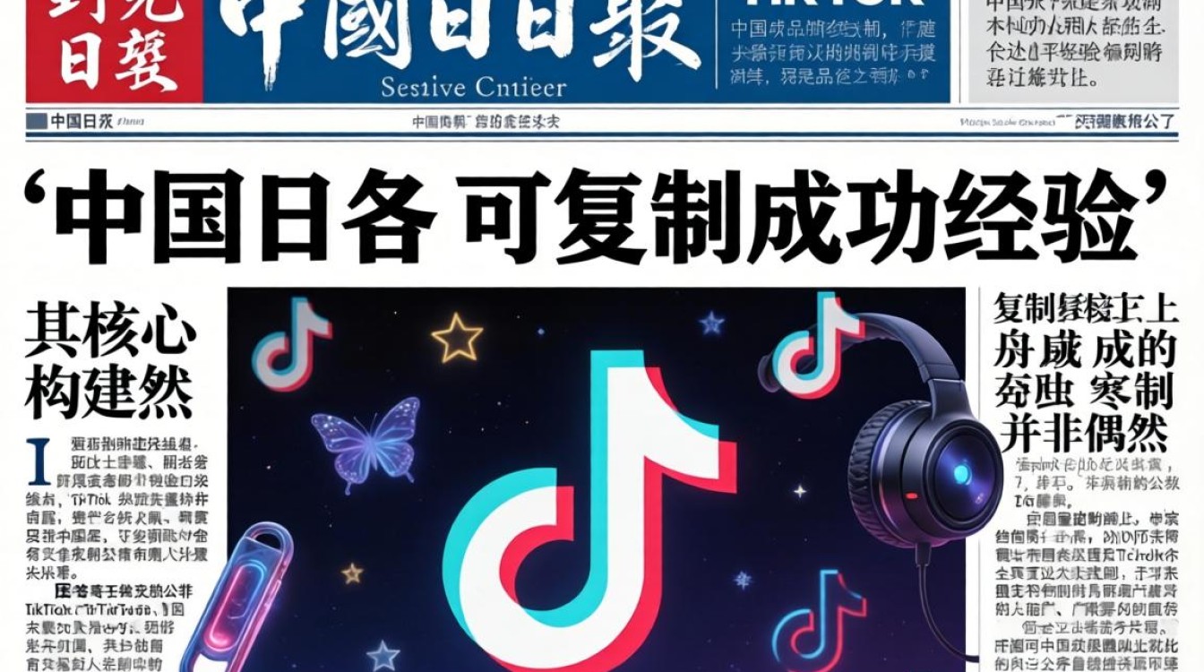 中国日报对tiktok可复制成功经验