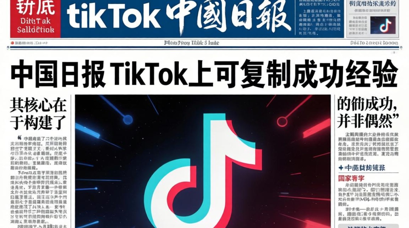 中国日报对tiktok可复制成功经验
