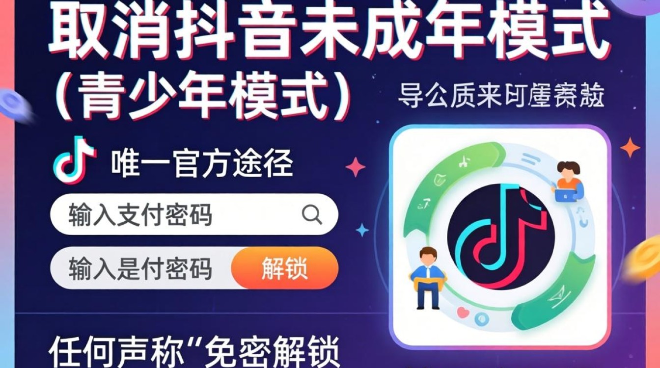 怎么取消抖音未成年模式避免违规被封