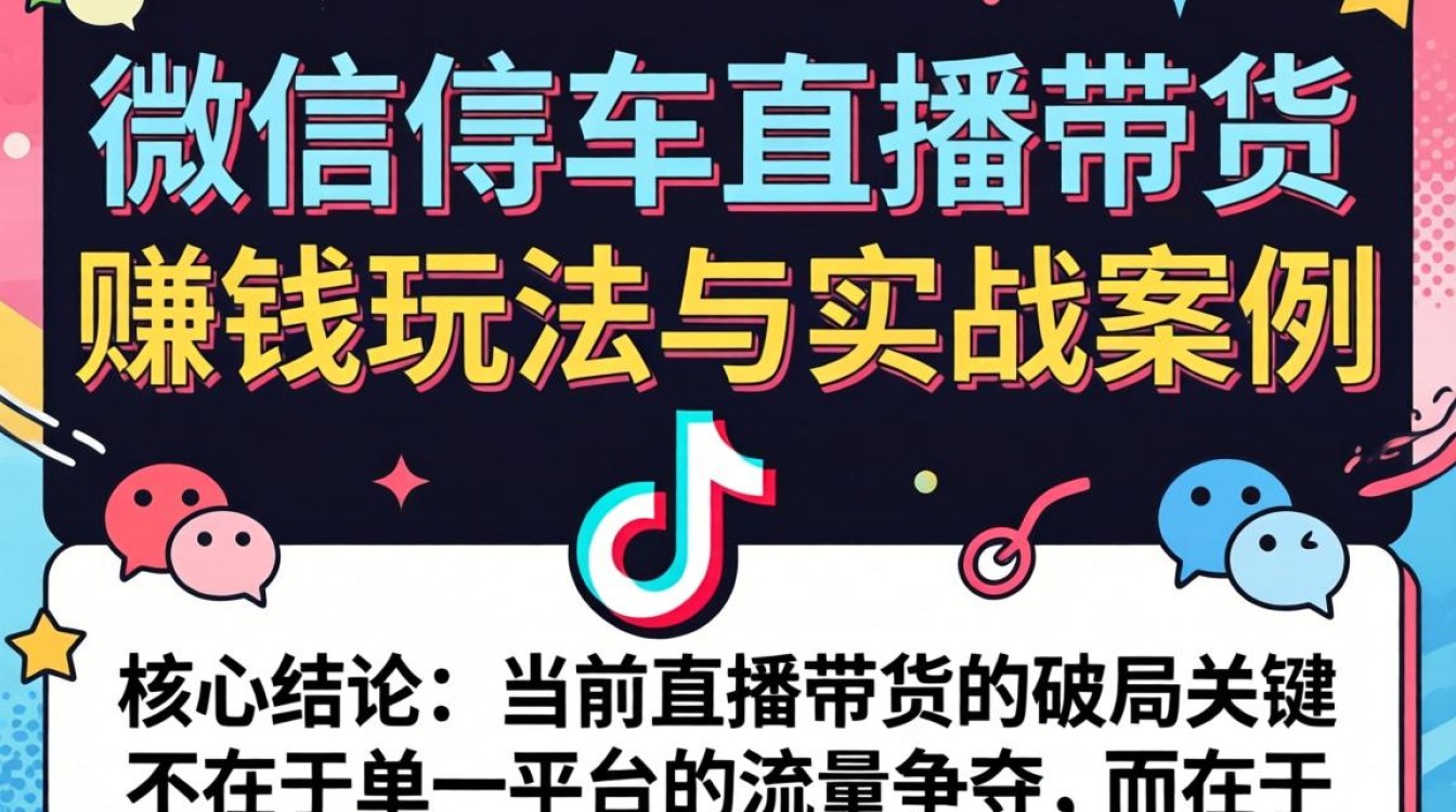 抖音直播带货技巧与微信带货实战案例
