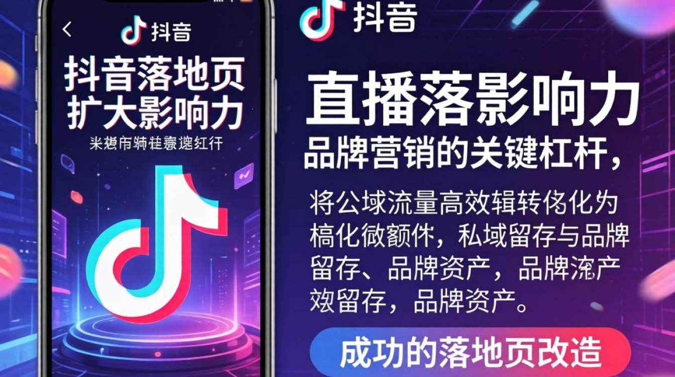 抖音直播落地页怎么改