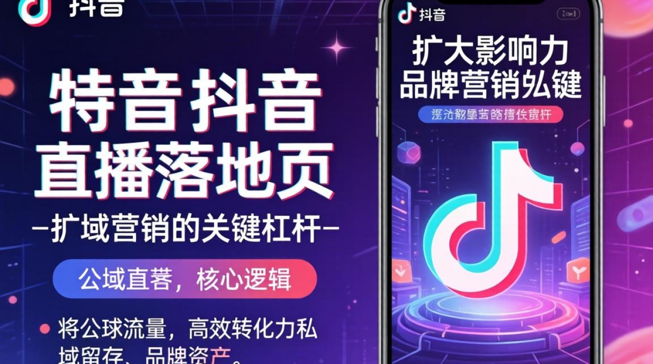 抖音直播落地页怎么改