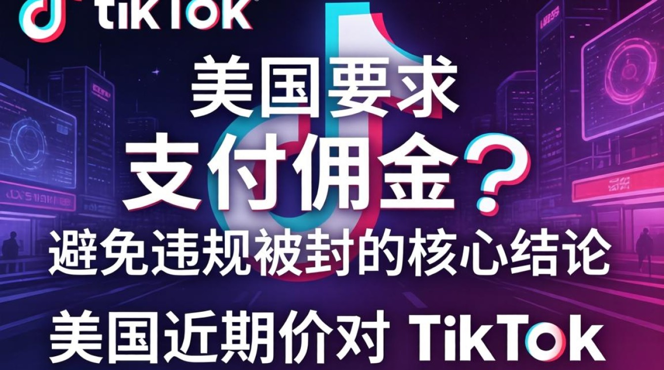 美国要求 TikTok 支付佣金会封号吗