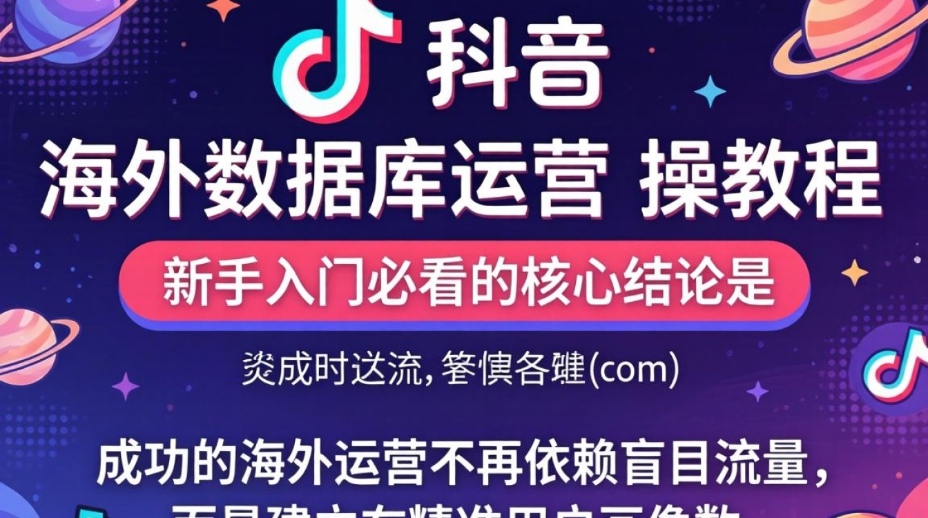TikTok 海外数据库运营实操教程新手入门必看