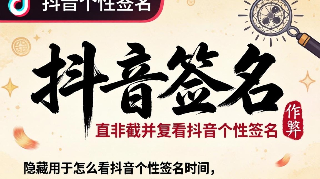 怎么看抖音个性签名时间