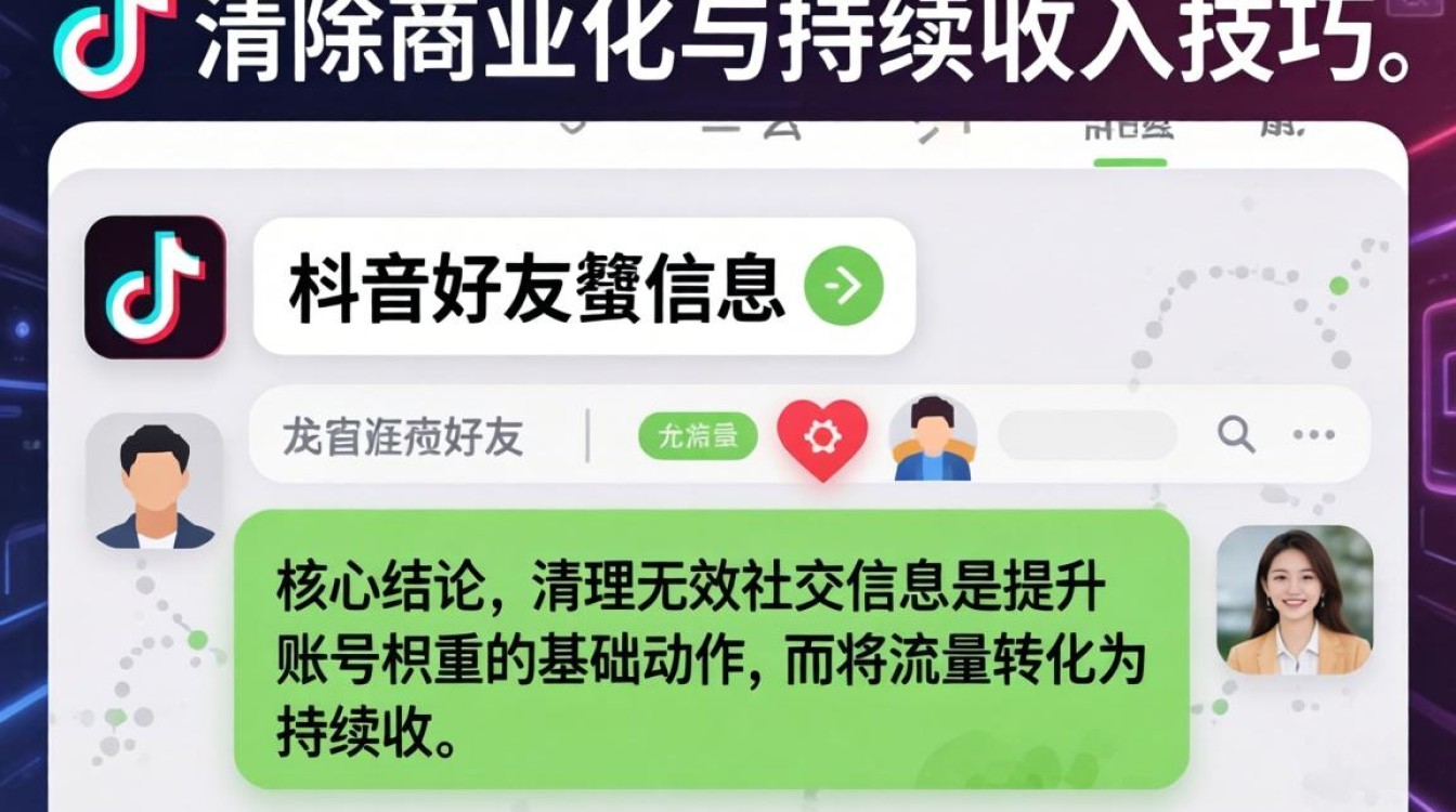 抖音好友发信息怎么清除