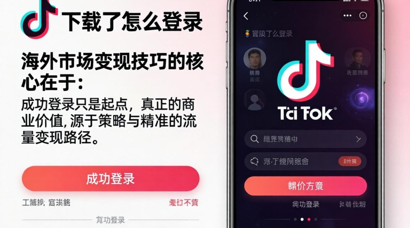 TikTok 下载了怎么登录