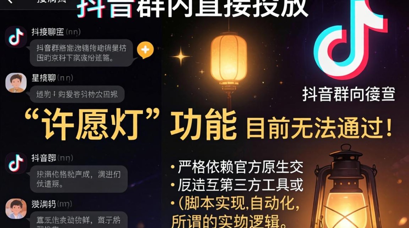 怎么去抖音群聊放许愿灯