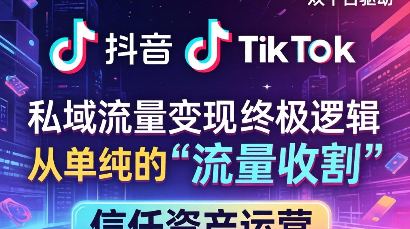 私域流量抖音 TikTok 国内变现方法汇总