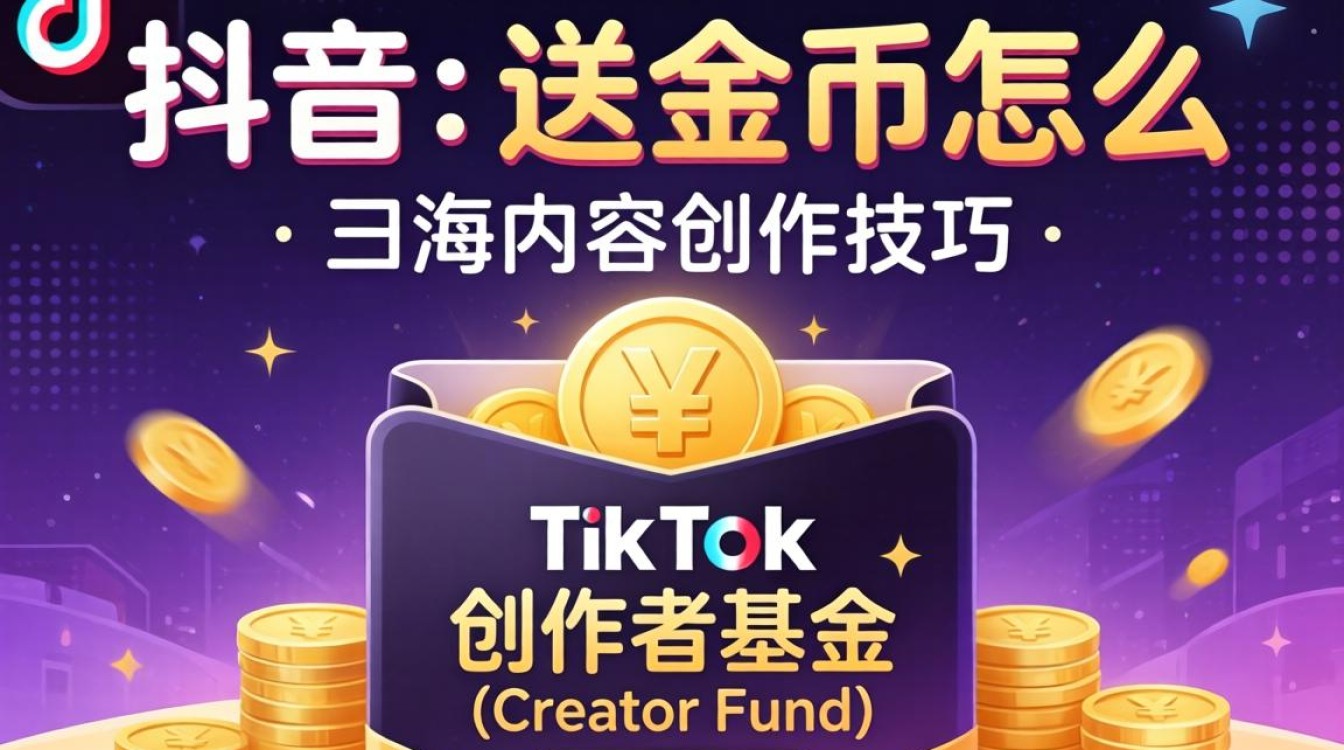 TikTok 送金币教程及出海内容创作技巧