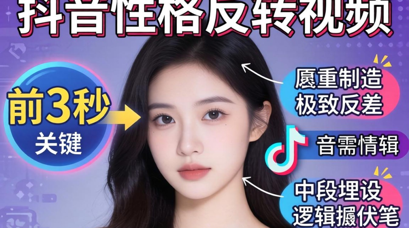 抖音性格大反转怎么拍的