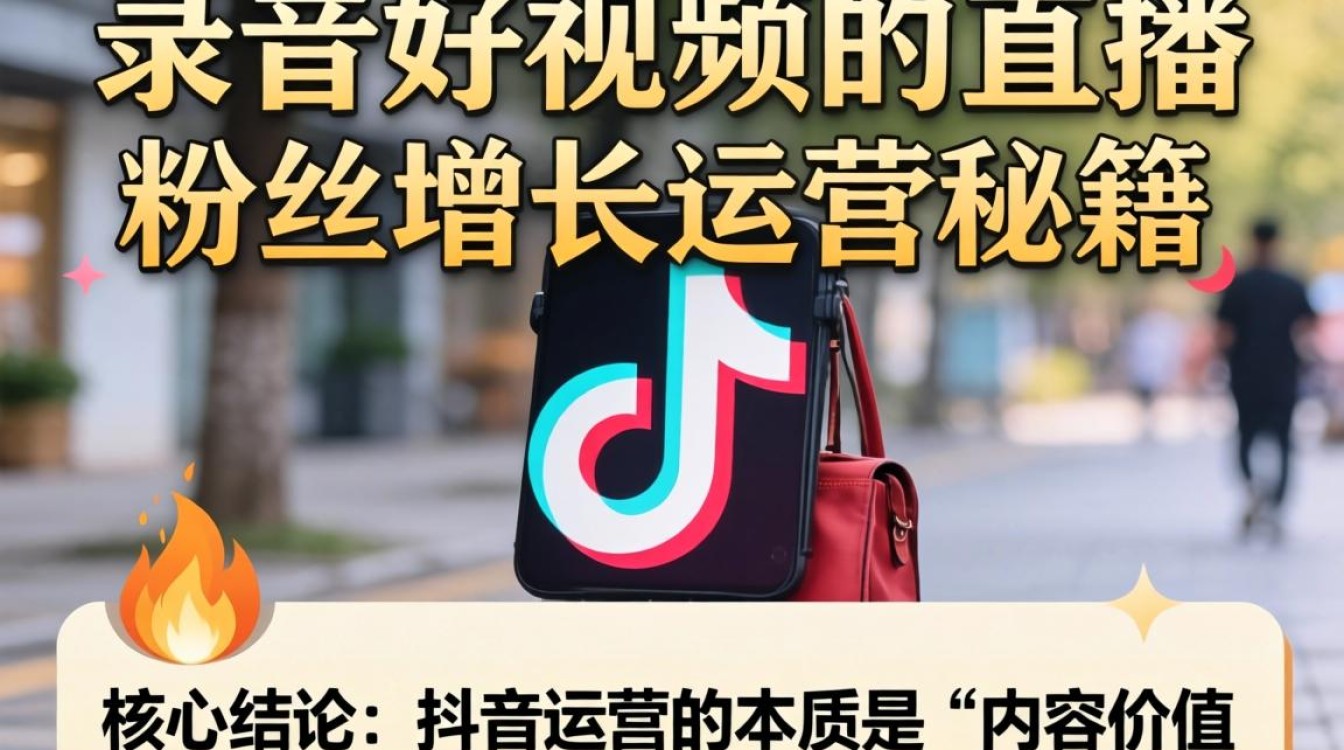 抖音怎么录好视频和直播