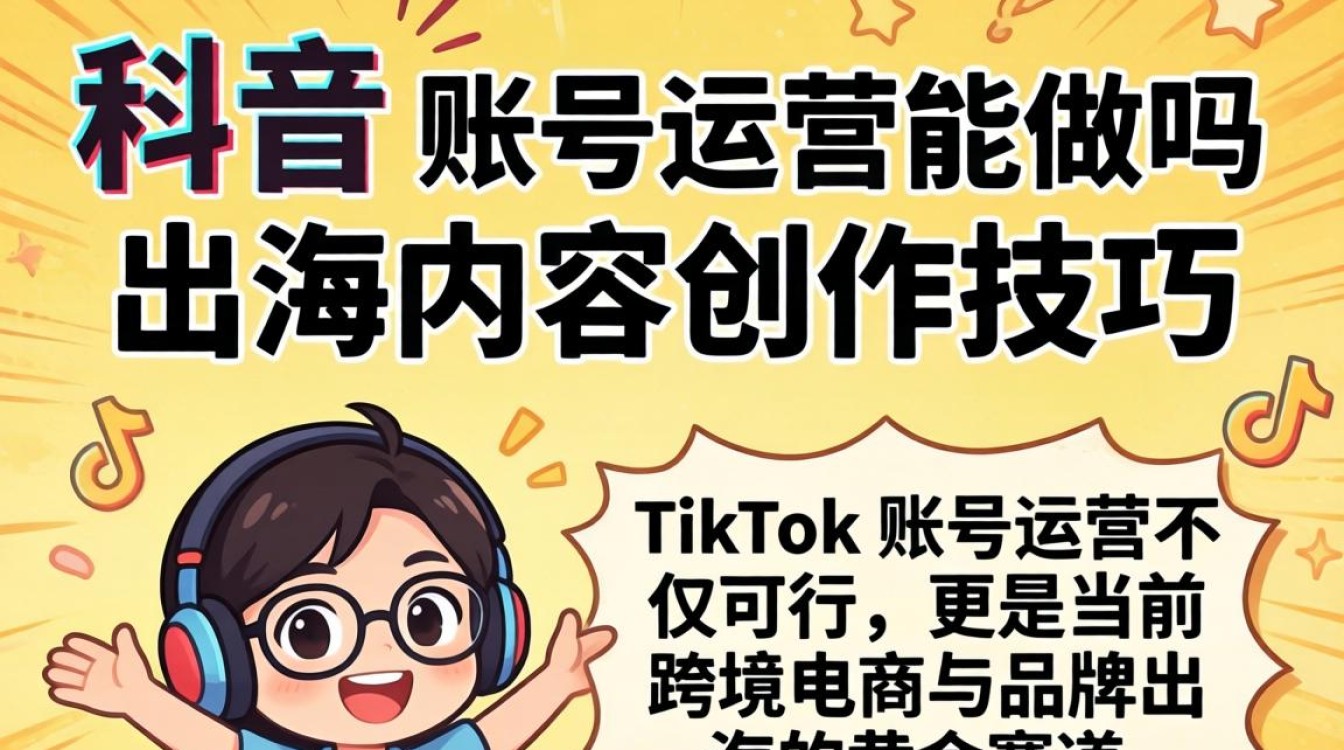 TikTok 账号运营能做吗