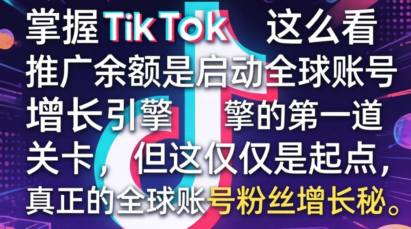 TikTok 怎么查看推广余额