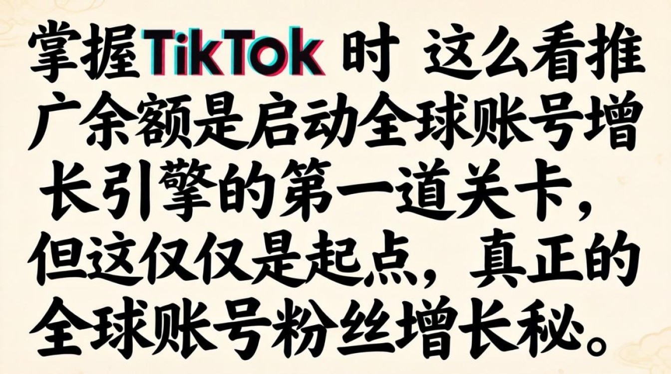 TikTok 怎么查看推广余额