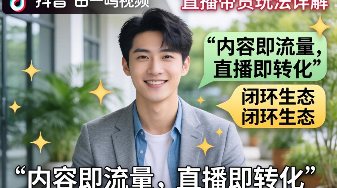 抖音田一鸣视频 TikTok 直播带货玩法详解