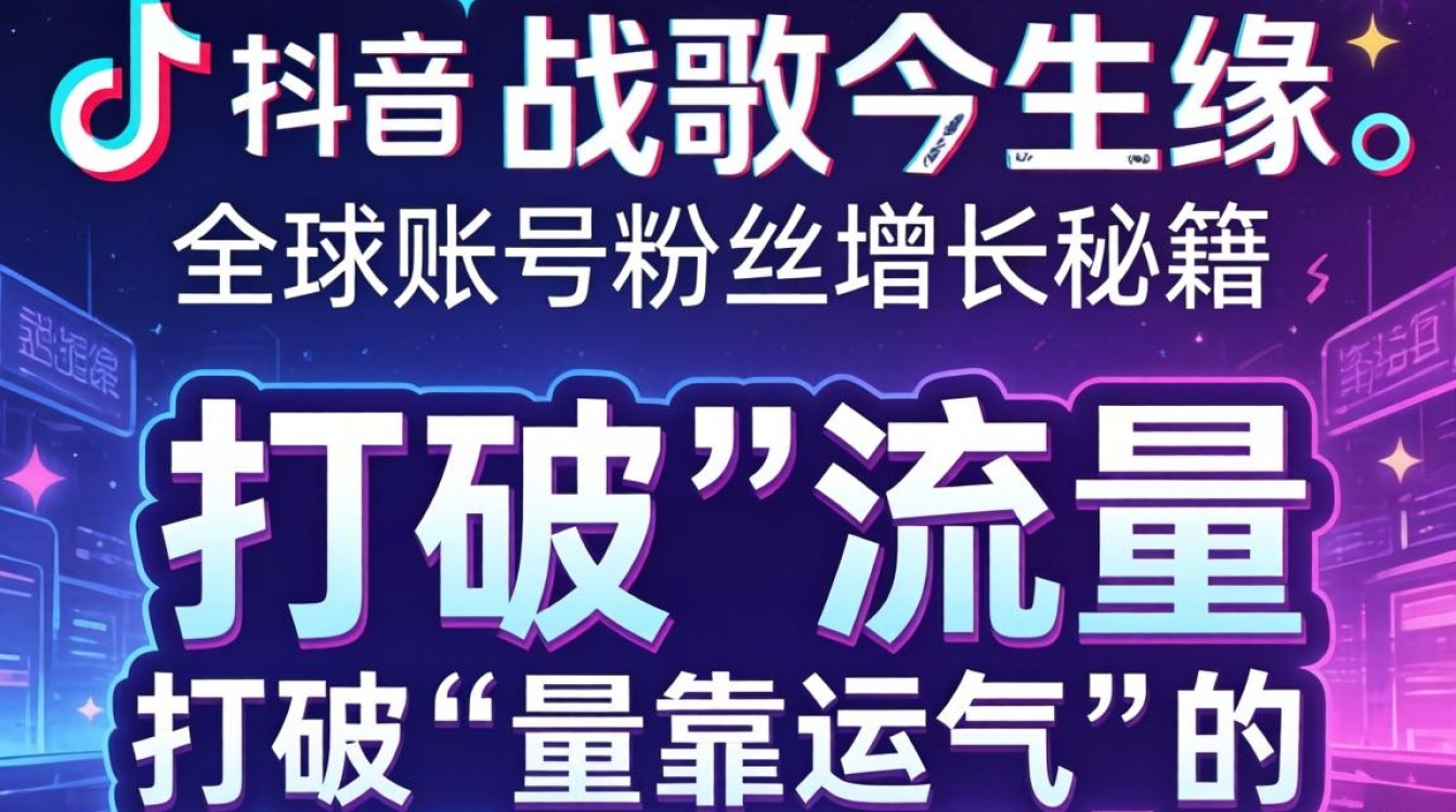 TikTok 战歌今生缘全球账号粉丝增长秘籍