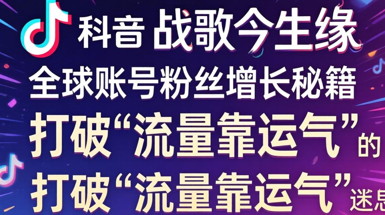 TikTok 战歌今生缘全球账号粉丝增长秘籍