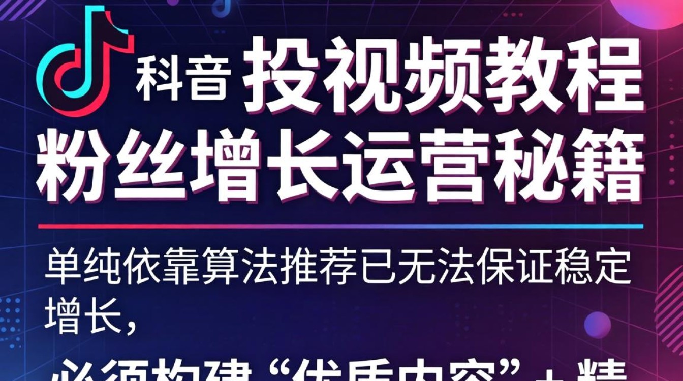 TikTok 投视频教程 粉丝增长运营秘籍