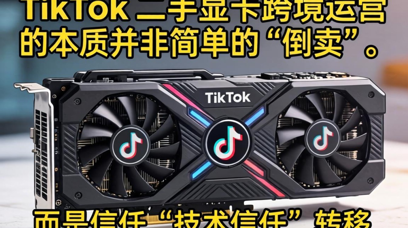 TikTok 二手显卡 跨境运营从入门到进阶