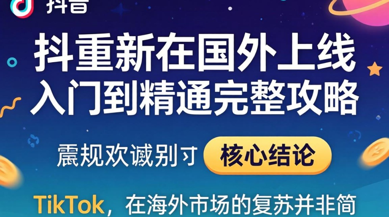 TikTok 重新在国外上线从入门到精通完整攻略