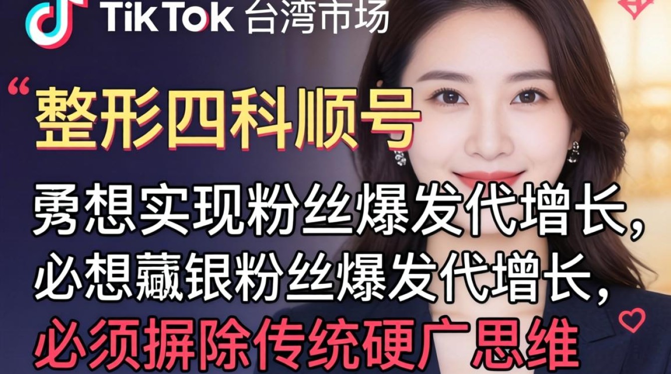 TikTok 台湾整形外科 粉丝增长运营秘籍