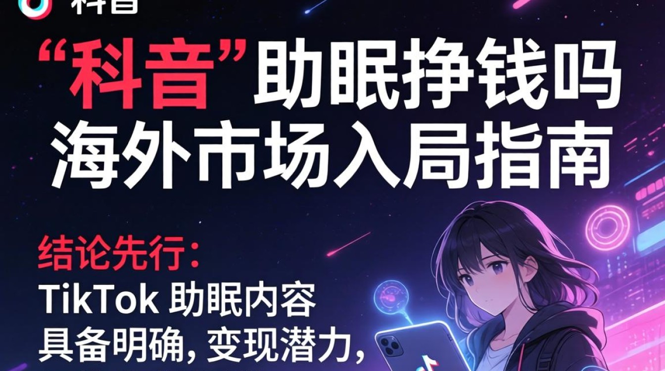 TikTok 助眠怎么赚钱