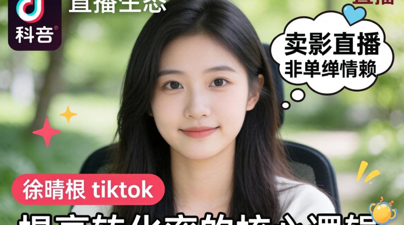 带货话术徐晴根tiktok直播提高转化率