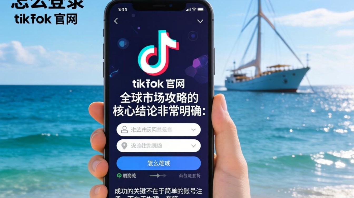 TikTok登录教程与全球市场攻略