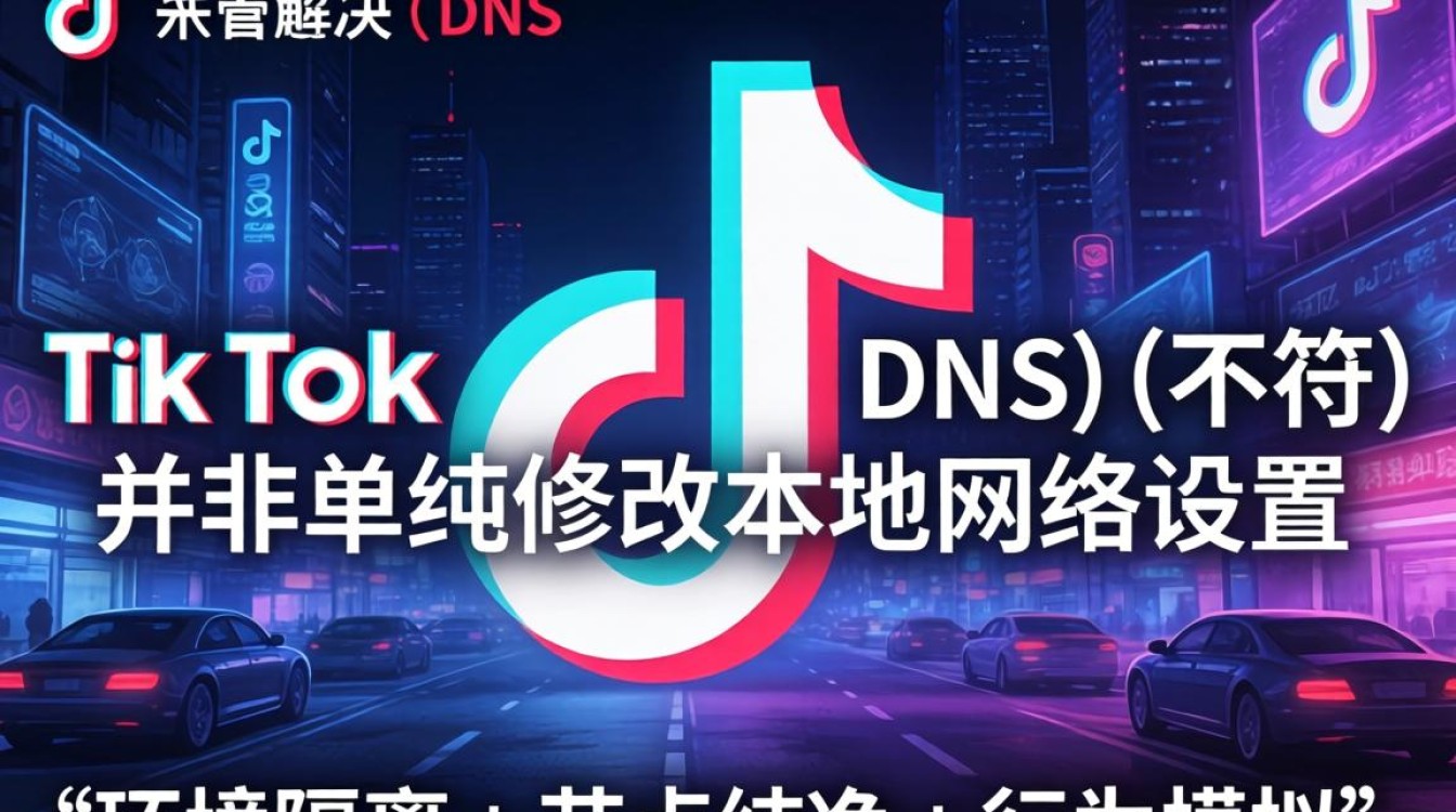 TikTok dns 不符怎么调